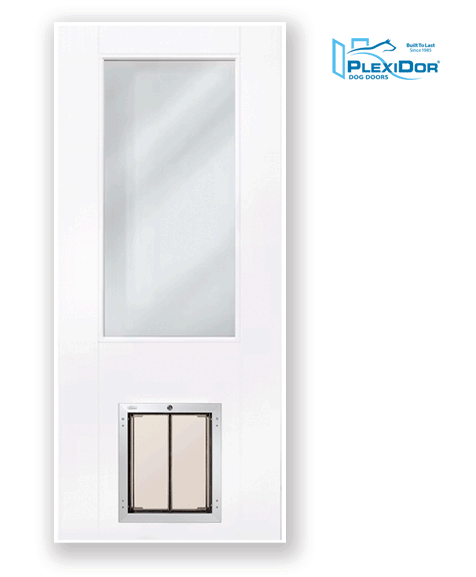 PlexiDor Dog Doors Saloon style dog door panels Medium, Large and
Extra Large dogs