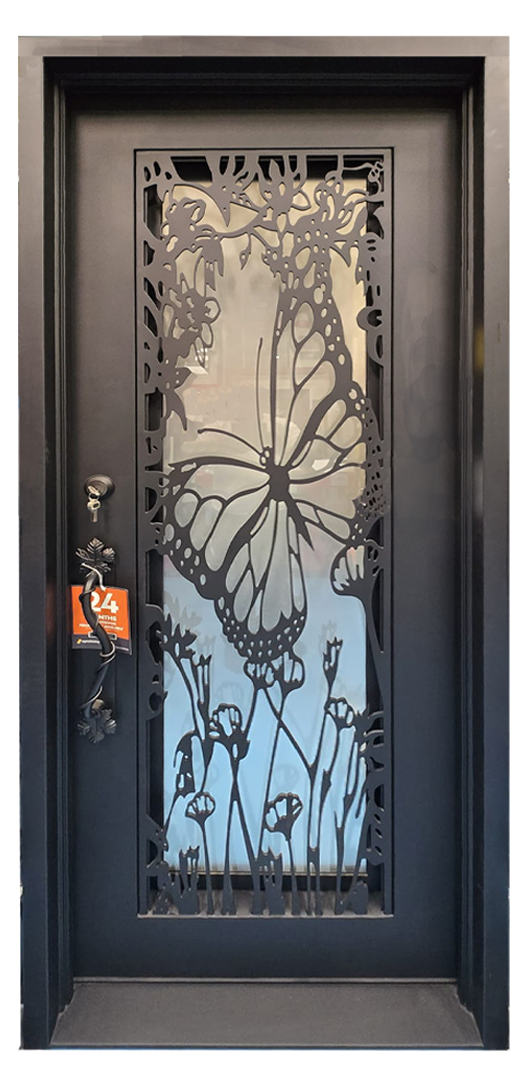 Prairie Iron Door Nature Design 3068
